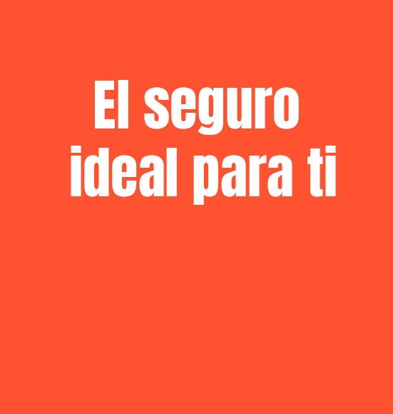 Descubre el seguro ideal para ti